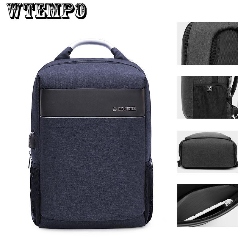 business Men's business laptop backpack casual fashion backpack large-capacity college students bag