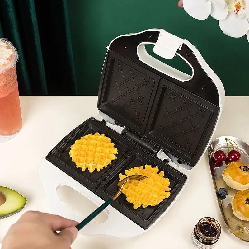 750W Waffle Maker Multifunctional Breakfast Maker Sandwich Making Machine Bread Maker Kitchen Supplies