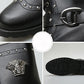 Korean Casual Men's Martin Boots Autumn and Winter Large Size High-top Leather Boots British Trend Military Boots