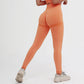 Women's Seamless Knitted Yoga Pants Peach Hip Leggings Fitness Pants Women's Hip Leggings Sports Pants High Waist Pants