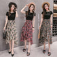 Long Chiffon Skirt Women Fashion 2020 Summer High Waist Floral Print Holiday Boho Beach Skirt Female