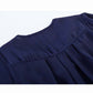 Large Size Short-sleeved Top Women's Round Neck Fungus Edge Collar Loose Thin Shirt Solid Color Chiffon Shirts Button Up Casual All Match Blouses Top