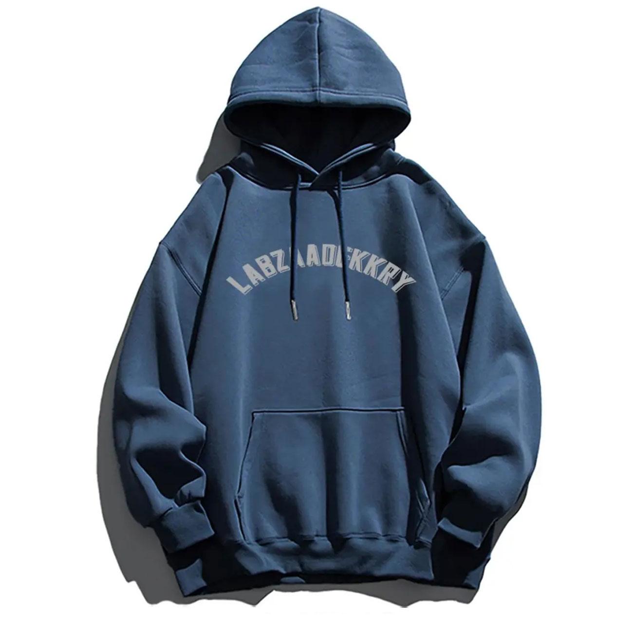 Couple's Sweater Ring Letter Printing Women's Spring and Autumn Solid Color Long-sleeved Pullover Sweatshirts Loose Couple's Top Casual Hooded Sweater