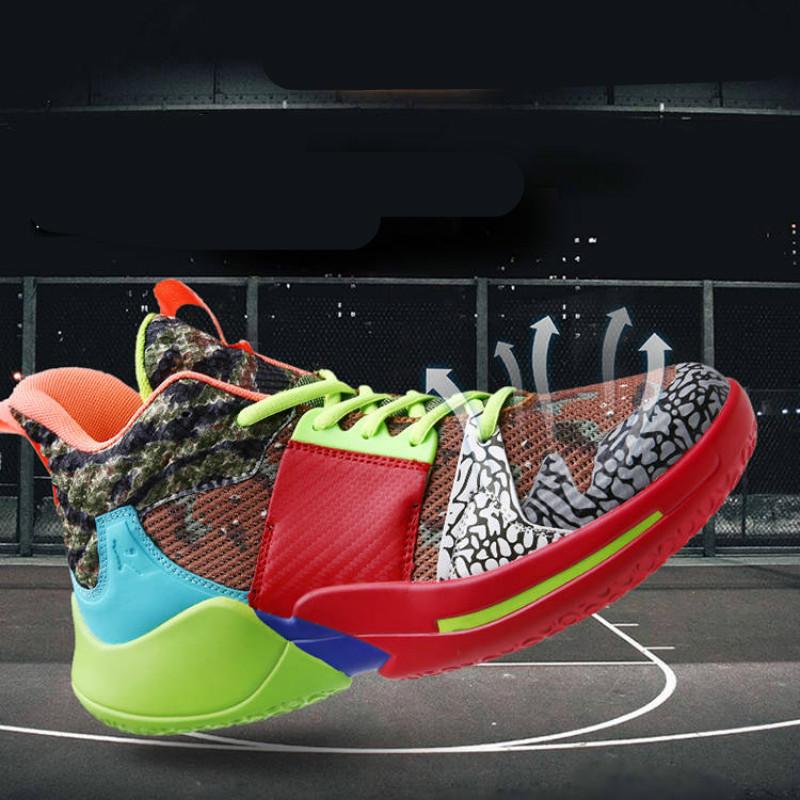 Basketball shoes men's sneakers colorful high-top basketball men's comfortable sneakers fashion
