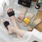 2021 New Summer Slippers Women's Outer Wear Fashion Bows All-match Non-slip Sandals Ladies Slippers