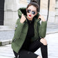 High Quality New Winter Ladies Down Cotton Parka Short Turtleneck Hooded Coat