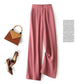 Women Flared Pants High Waist Plus Size Loose Casual Long Trousers Spring Autumn Fashion Women Bottoms Baggy Pants