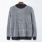 Autumn Sweater Men's Half High Collar Imitation Mink Wool Thick Warm Fashion Sweater Winter Korean Loose Personality