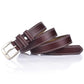 Belt Women Belt Vintage Faux Leather Metal Buckle Waistband