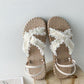 Summer Sandals Women's Soft-soled Korean Style Inner  Outer Wear Students All-match Flat-soled Roman Shoes