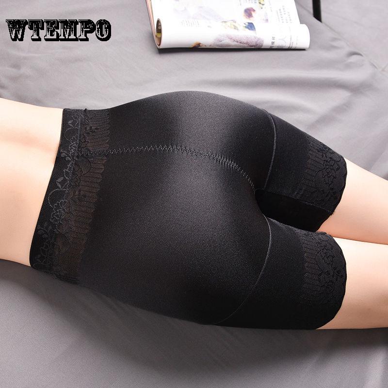 Large Size Female Summer Thin Section Slimming Body Shaping Postpartum Belly Pants Hip Pants