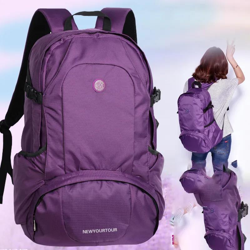 Lightweight Storage Backpack Waterproof Outdoor Sports Travel Hiking Mountaineering Foldable Backpack