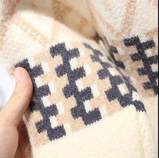 Children's Sweater Men's Plus Velvet Thickening Girl Winter Warm Bottoming Shirt Boy Baby Round Neck Pullover Long-sleeved Sweater