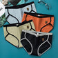 4-pack Women's Cotton Adult Underwear Antibacterial Mid-waist Breathable Japanese Briefs Student Korean Version Plus Size Briefs