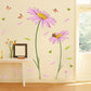 [sticker ]Large Size Flower Butterfly Wall Stickers Home Decor Living Room Bedroom Kitchen Children