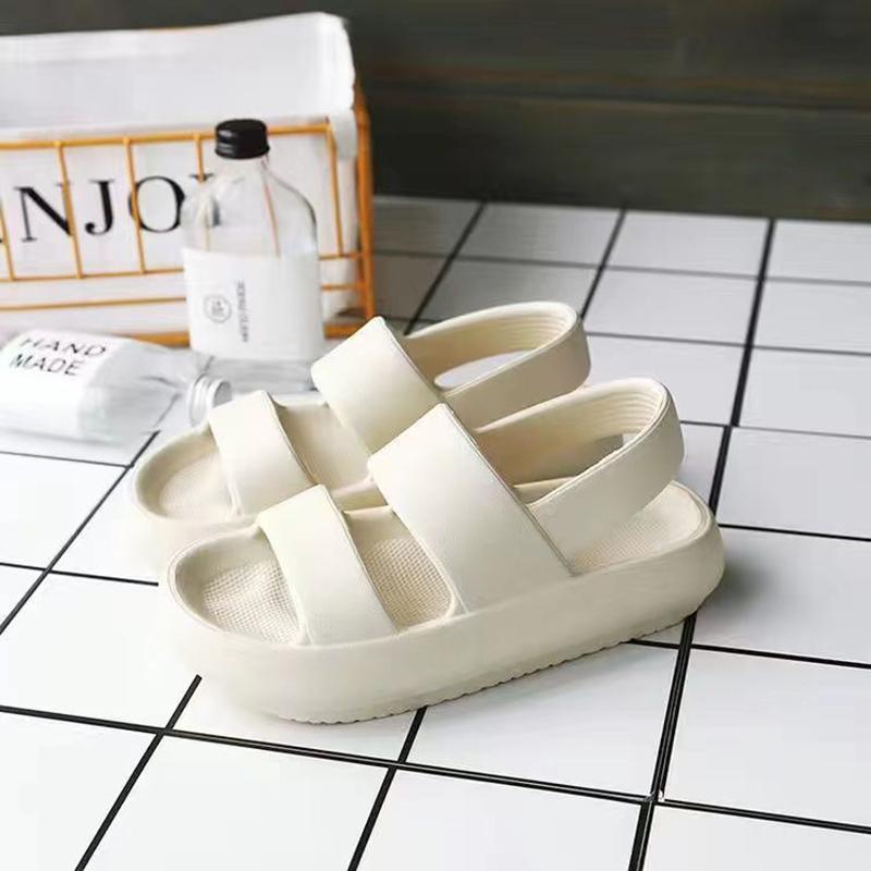 Thick-soled Sandals Women's Slippers Women's Super Soft Heightened EVA Sandals Outdoor Wear Non-slip Thickening