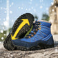 Outdoor Snow Hiking Shoes Men Shoes, Non-slip Warm Snow Boots, Thick Warm Short Boots 38-44