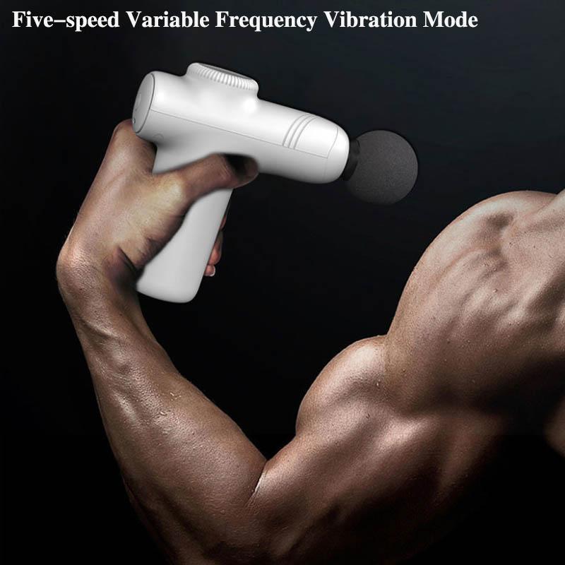 Mini Fascia Gun Muscular Relax Fitness Pneumodynamic Professional Film Gun Leg Muscle Electric Massager
