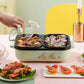 Multi-function Cooking Shabu-shabu and Roasting One Pot Non-stick Pot All-purpose Pot Household Pot Two-in-one Barbecue Stove