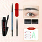 Eyebrow pencil waterproof sweat-proof lasting non-marking buy 1 get 4double-headed ultra-fine
