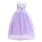 Girls' Fluffy Dresses Christmas Evening Dresses, Children's Long Skirts, European and American Style Children's Skirts