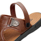 Men's Beach Sandals Summer Thick Sole Non-Slip Breathable Casual Shoes