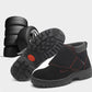 Summer High-cut Labor Insurance Shoes Anti-smashing and Anti-piercing Safety Shoes Suede Leather Steel Toe Cap Wear-resistant Safety Shoes