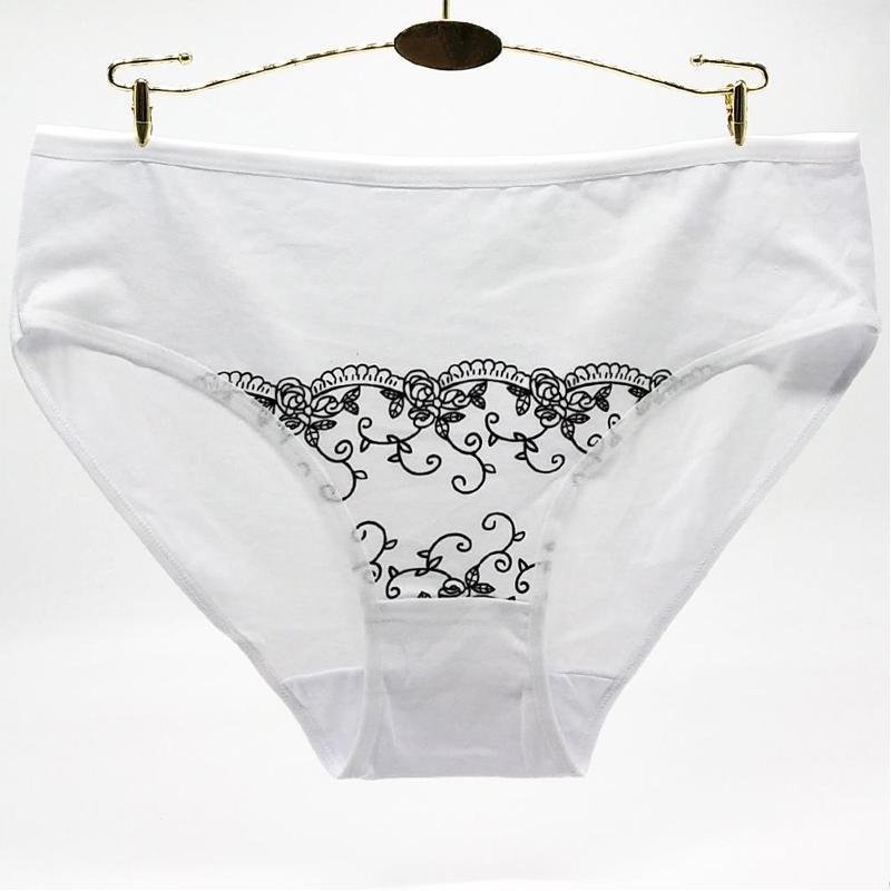 Women's Cotton Comfort Briefs Stretchy Underwear Panties Soft Trigonometric Knickers 6pcs/lot