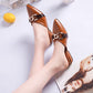 Plus Size 35-41 Women Shiny Slippers Outdoor High Heels Bohemian Beach Wear-resistant Non-slip Office Lady Plat Sandals