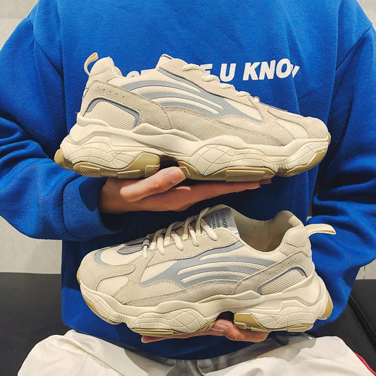 Daddy shoes breathable men's shoes casual men's hiking shoes Men's lightweight sneakers fashion