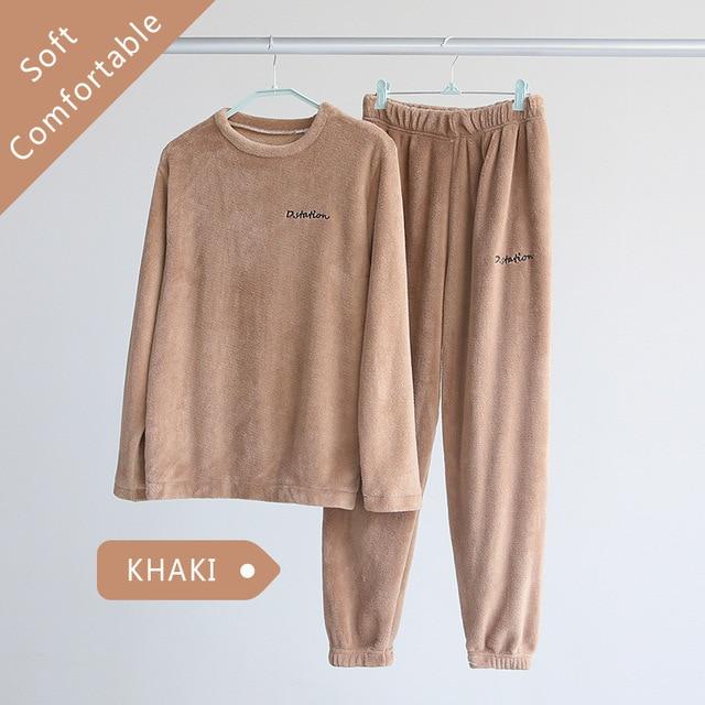Women's Pajama Tops Warm Flannel Pajamas Sleepwear Home Wear Thick Winter Velvet Female Plush Pajamas Sweatshirt Hoodies
