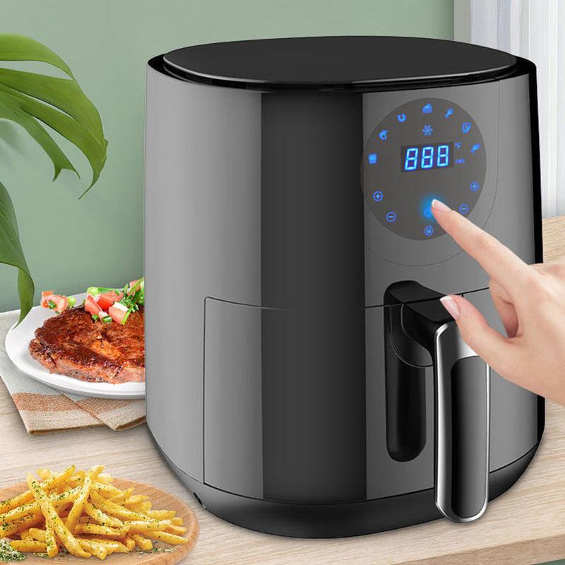 Multi-function Smoke-free French Fries Machine Household Large-capacity Electric Fryer Smart Air Fryer