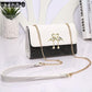 Crossbody Sleek Minimalist Shoulder Bag Handbag Casual Bag Hit Color Chain Bag
