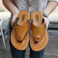 Summer Men's  Beach Sandals Flip-flops Non-slip Soft Bottom Outside Wear Slippers