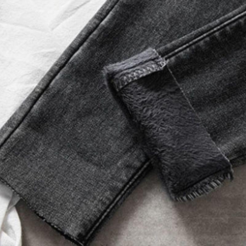 Autumn High Waist Tight Pencil Pants Stretch Joker Pants with Thin Feet Jeans Women