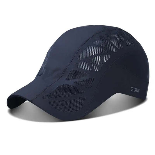 Hat Men's Summer Thin Korean Version of The Tide Forward Hat Outdoor Sunscreen Sun Hat Middle-aged Quick-drying Sun Cap