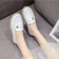 White Shoes Spring Summer Hollow Non-slip Flat Bottom All-match Single Shoes Breathable Comfortable Soft Bottom Pregnant Women Nurse Shoes