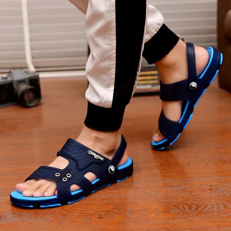 Men's Slippers Summer Fashion Trend Non-slip Soft Home Bathroom Sandals and Slippers