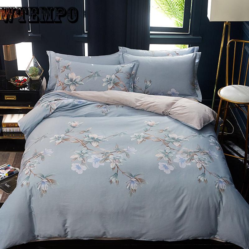 Cotton Satin Bedding Set Comforter Bedding Set Duvet Cover Bed Sheet Pillow Quilt Cover