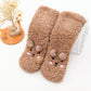 Winter Lamb Plush Socks Plus Velvet Thickening Home Wear Floor Socks Ladies Long Tube Socks