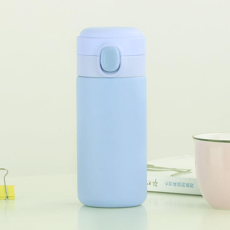 Thermos Cup 304 Stainless Steel Vacuum Flask Cute Male and Female Student Water Cup Winter Water Cup Milk Cup Business Cup Drinking Cup