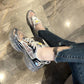 Summer Women Sneakers Fashion Comfortable Casual Dad Shoes Sequins Girl Graffiti Breathable Platform Shoes Woman Sandals