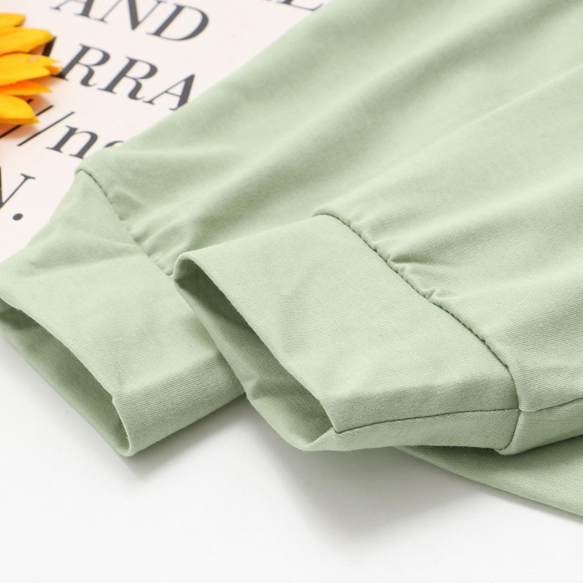 Woman's Sweatshirts Solid Korean Female Hooded Pullovers Cotton Oversized Hoodies Women