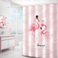 Bathroom Partition Curtain Waterproof and Mildew-proof Hook Curtain Shower Curtain