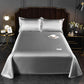 Three-piece Light Luxury Ice Silk Skin-friendly Mat Summer Soft Cool Ice Silk Mat Bedding
