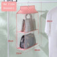 Bag Storage Hanging Bag Wall Hanging Fabric Dustproof Household Wardrobe Clothes Kitchen Storage Bag Storage Shelf
