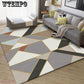 Modern Living Room Carpet  Rug Nordic Carpet Bedroom Sofa Coffee Table Room Rugs Geometric