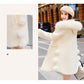 Fashion Women's Woolen Coat Popular Korean Imitation Mink Velvet Gold Mink Mid-length Coat