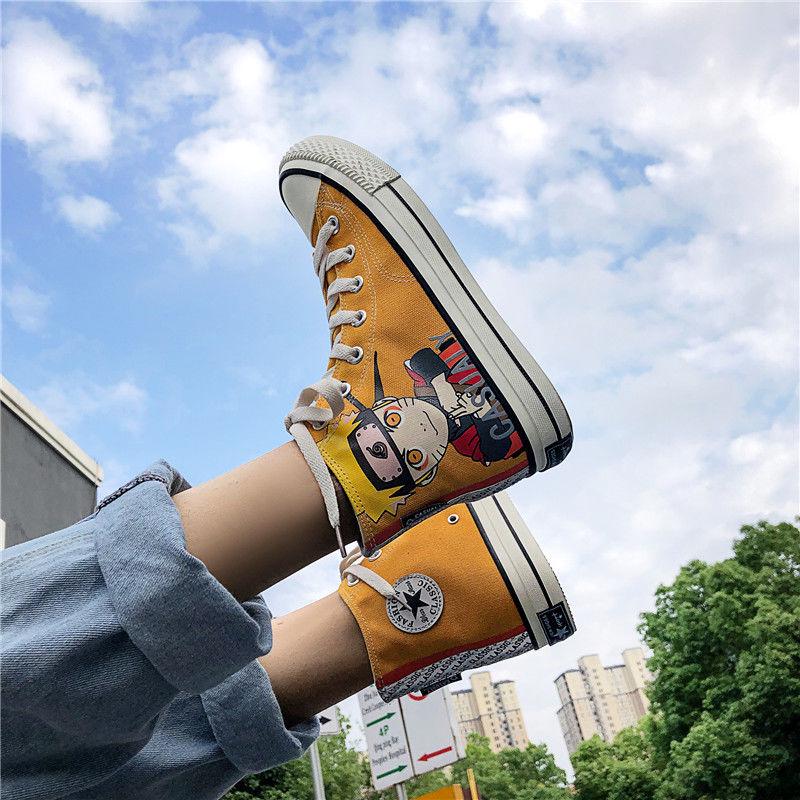 Classic Men Canvas Shoes Reflective 2020 Summer High Top Flats Men Vulcanized Shoes Factory Outlet Male Casual Shoes