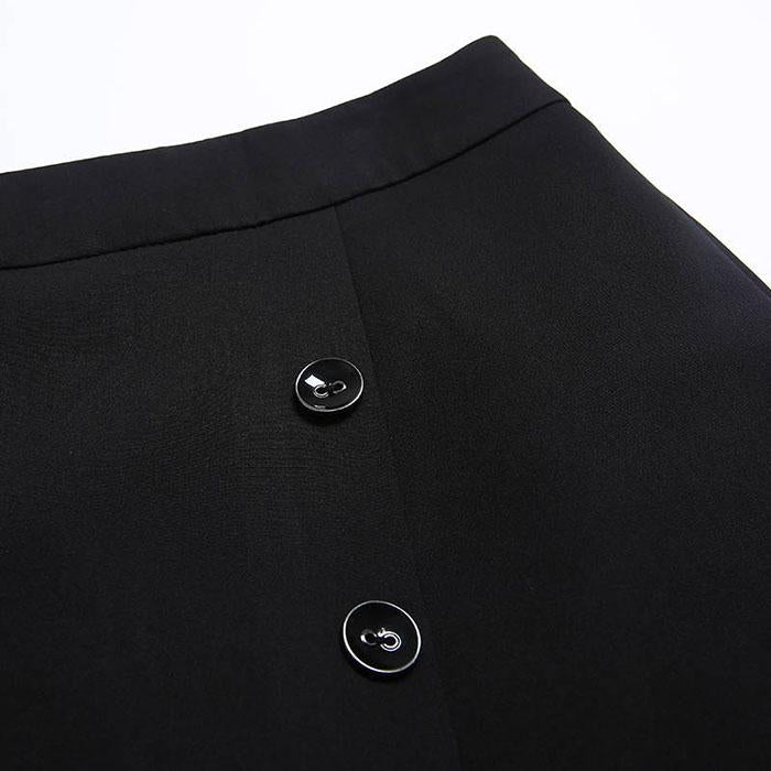 Pofulove Women High Waist Slim Chiffon Skirt Pants Anti-light Bag Hip Skirts A-line Skirt Shorts